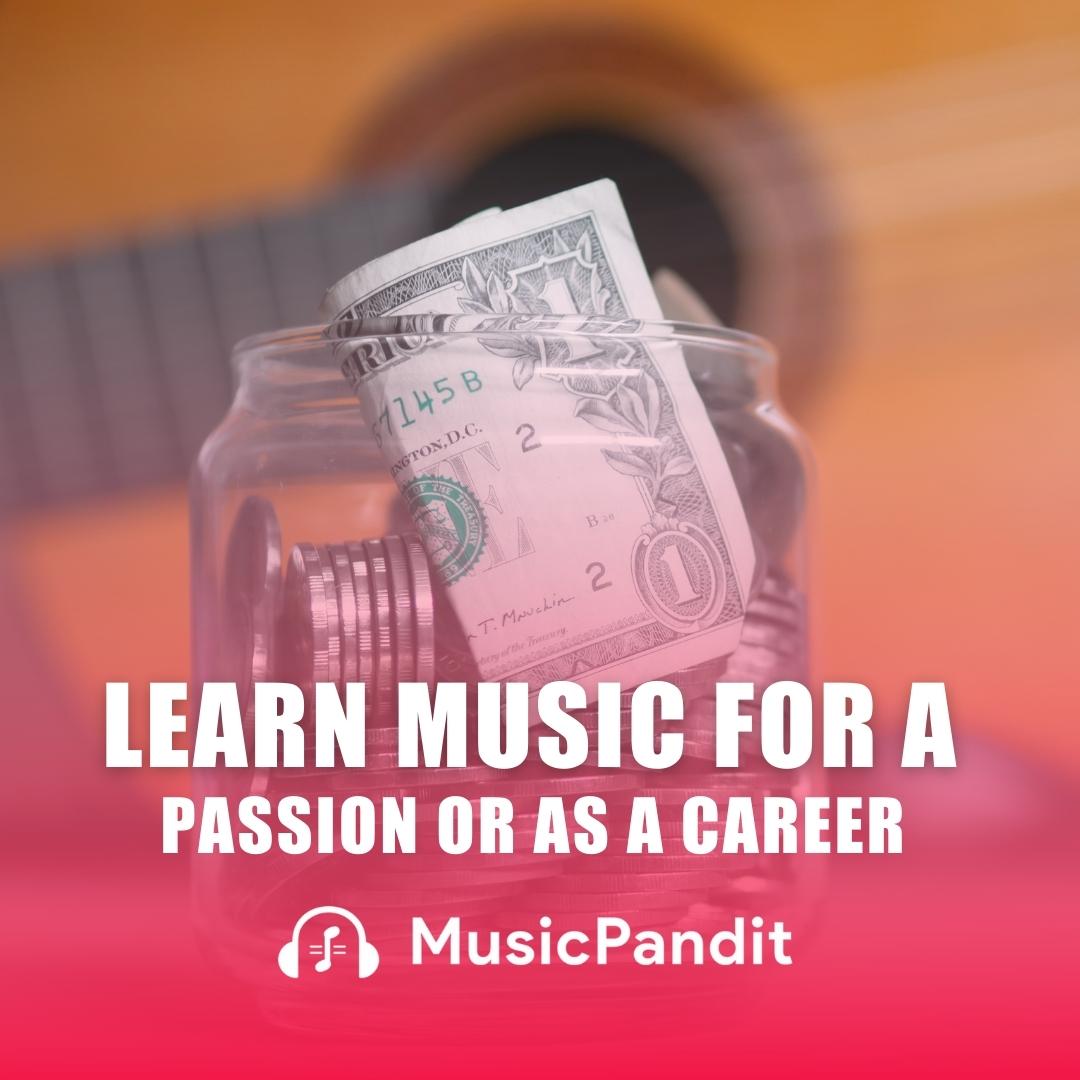 Learn Music for a Passion Or as a Career