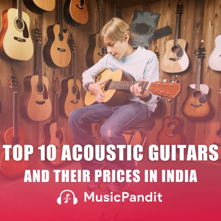 Top 10 Acoustic Guitar Prices in India