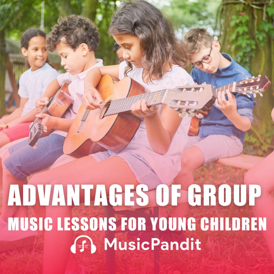 Advantages of Group Music Lessons for Young Children